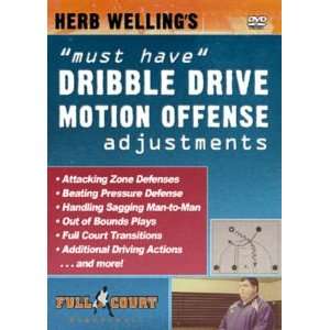 Basketball Coaching Dvd   Dribble Drive Motion Offense Adjustments