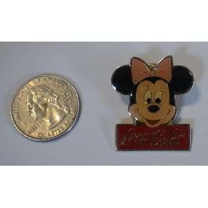  Vintage Enamel Pin  Disney Coca Cola Minnie Mouse 