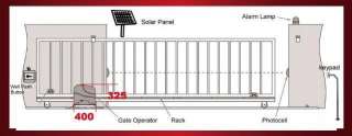   GATE OPENER DSR600FULL BACK UP KIT GATE MOTOR GATE MOTOR SLIDE GATE