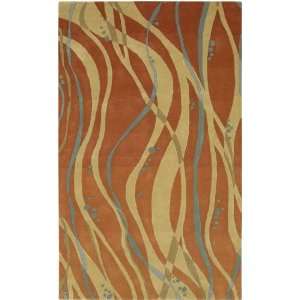   Collection Studio 109 Brown Beige Contemporary Area Rug 8.00 x 8.00