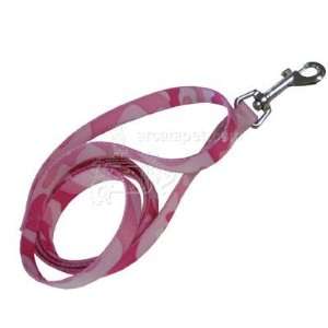   Guardian Gear Camouflage Pink Dog Leash 4 ft x 5/8 inch