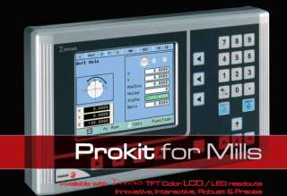   DRO for 42 BRIDGEPORT MILL   NEW PROKIT   DIGITAL READOUT  