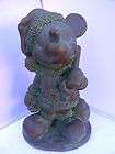 disney mickey santa statue figure indoor outdoor christmas toy 1997