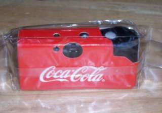 Coca Cola Disposable Camera Flash 35mm Film 12 Exposure  
