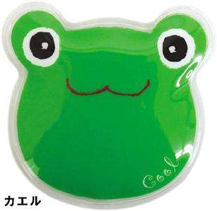 Japanese BENTO accessories ICE PACK FROG FROGGY FACE  