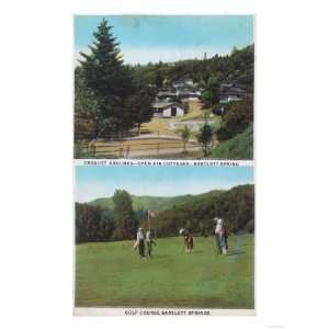 View of Golf Course, Croquet Grounds, Cottages   Bartlett Springs, CA 