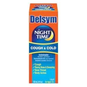   Delsym Adult Nighttime Cough & Cold Syrup 4oz