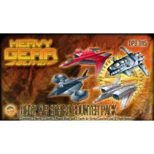  Heavy Gear Blitz Air Air Strike Counter Pack Toys & Games