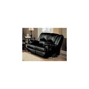  Dilingham Top Grain Leather Match Reclining Love Seat by 