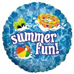  18 Summer Fun Mylar Balloon Toys & Games