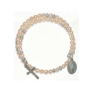 Pearl Wrap Rosary Bracelet Jewelry