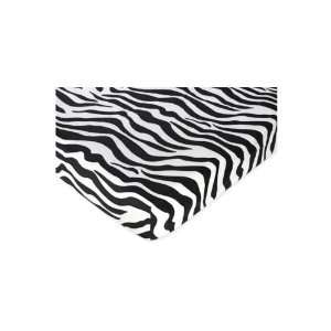  Zebra Turquoise Crib Sheet   Zebra Print