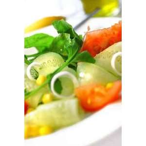  Corn,tomato,onion,cucumber and Rucola Salad   Peel and 
