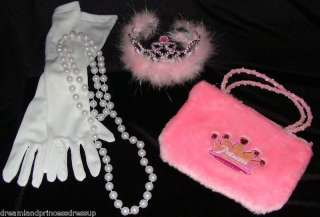 Dress Up   Princess   Tea Party   Favor   Tiara   Gloves   Pearl 