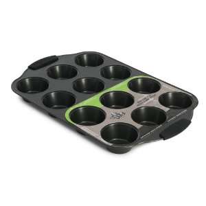   Everyday   Nonstick   12 Cup Cupcake Pan, 1.187 Pounds (Pack of 4