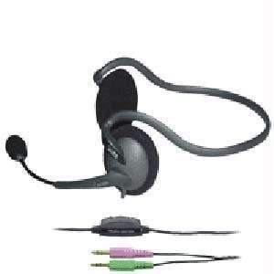  Cyber Acoustics AC 644R Behind The Head Stereo Mic/headset 