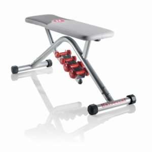Pro Weight Bench Sit Up Exercise w/ Dumbbells Board FID  