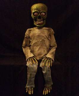 Zombie Horror Ventriloquist Dummy Puppet Comedy Doll Goth Scary Prop 