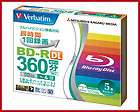 Verbatim bluray disc 50GB bd r dual layer blu ray