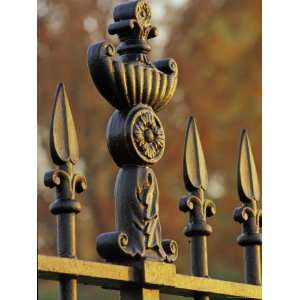  Detail of Iron Fence at the White House, Washington, D.C 