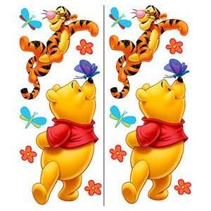  Decorative Mini Wall Stickers   Pooh and Tigger Toys 