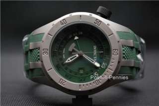 INVICTA MENS SPECIALTY COALITION FORCES GMT TITANIUM GREEN WATCH 0226 