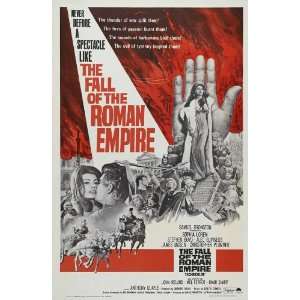  The Fall of the Roman Empire Poster E 27x40 Sophia Loren Alec 