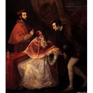   III with his Grandsons Alessandro and Ottavio Farnese