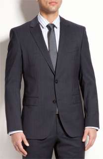 BOSS Black James/Sharp Stripe Wool Suit  