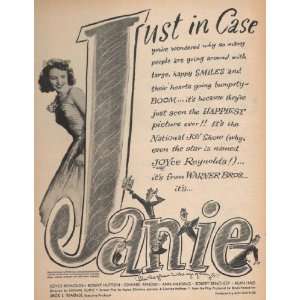   1944 Original Movie Ad with Joyce Reynolds, Robert Hutton, Ann Harding