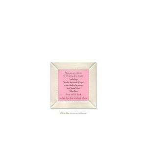  Pink Satin Edge Blankie Baby Girl Announcements Baby