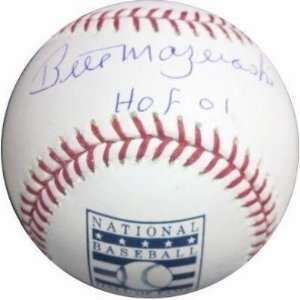 Signed Bill Mazeroski Ball   NEW HOF IRONCLAD   Autographed Baseballs