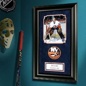  Billy Smith New York Islanders Framed Autographed 8 x 10 