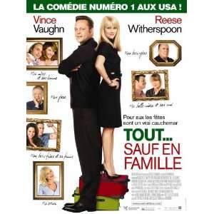  Four Christmases (2008) 27 x 40 Movie Poster French Style 