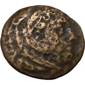 CASSANDER Macedonian King 319BC Ancient Greek Coin Hercules Horseman 