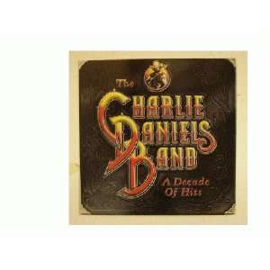  The Charlie Daniels Band Poster A Decade of Hits 