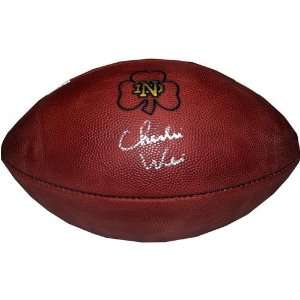  Charlie Weis Notre Dame Game Model Football Sports 
