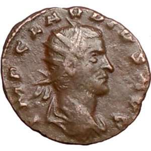 CLAUDIUS II Gothicus 268AD Rare Authentic Ancient Roman Coin Aequitas 