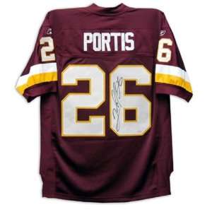 Clinton Portis Signed Redskins Authentic Maroon Jersey