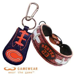 Devin Hester Chicago Bears Bracelet & Keychain Set