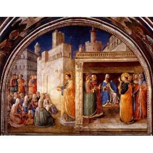 FRAMED oil paintings   Fra Angelico   24 x 18 inches   Saint Stephen 