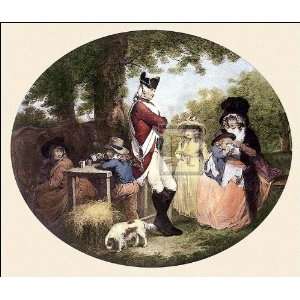  James Park [Large] by George Morland. Size 22.00 X 19.00 