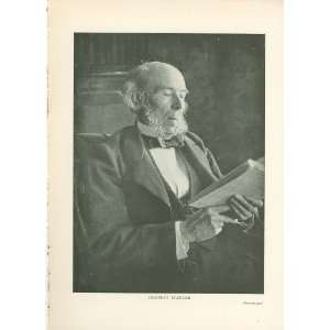    1904 Print British Scientist Herbert Spencer 