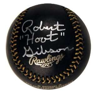  Robert Hoot Gibson Autographed Baseball 