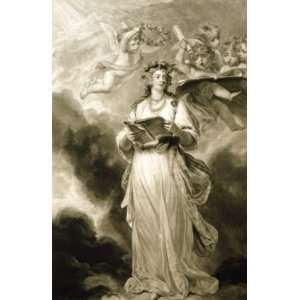   James Ward   24 x 38 inches   Mrs. Billington as St. Cecilia Home