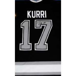 JARI KURRI L.A. Kings Autographed Black Retro Hockey Jersey