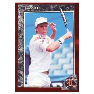 Tennis Express Jim Courier Red Foil Legends Card Sports 