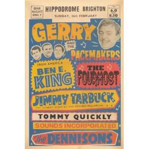 Gerry and the Pacemaker   Ben E. King, The Fourmost, Jimmy Tarbuck 