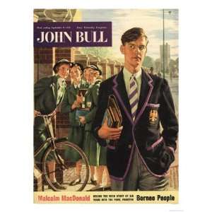 John Bull, Schools Magazine, UK, 1956 Premium Poster Print, 12x16