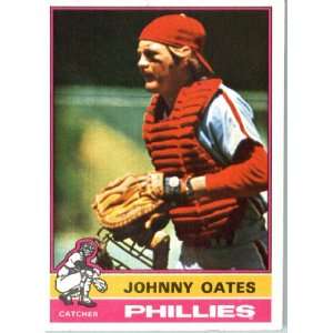  1976 Topps #62 Johnny Oates Philadelphia Phillie Baseball 
